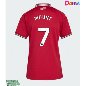 Manchester United Mason Mount #7 Replika Hjemmebanetrøje Dame 2026-27 Kortærmet